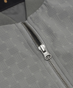 Áo Jacket Bomber Nam In Hoạ Tiết RB.25.A4 - Xám