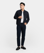 Quần Khaki Nam Dáng Carrot Fit KC.25.A1 - Xanh