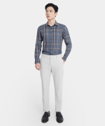Áo Sơ Mi Dài Tay Nam Kẻ AS.BU.25.B15-1