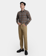 Áo Sơ Mi Dài Tay Nam Kẻ AS.YE.25.B20-1