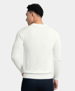 Áo Len Nam Cổ Bẻ LC.25.A2 - Trắng