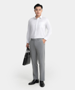 Áo Sơ Mi Dài Tay Nam Màu Trắng AR.WH.25.A1-1