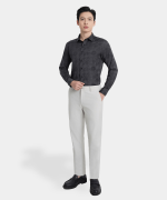 Áo Sơ Mi Dài Tay Nam Hoạ Tiết AS.BA.25.C13-1