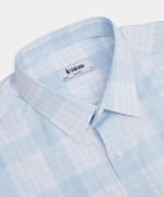 Áo Sơ Mi Dài Tay Nam Kẻ Ô AS.25.B14