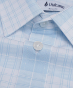 Áo Sơ Mi Dài Tay Nam Kẻ Ô AS.25.B14