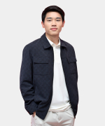 Áo Jacket Cổ Bẻ Nam In Hoạ Tiết RT.25.A5