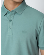 Áo Polo Nam Cotton Trơn 5005 - Xanh Nhạt 2