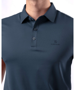 Áo Polo Nam Thể Thao Seamless Co Giãn 5003 - Xanh Đậm