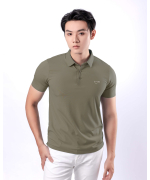Áo Polo Nam Thể Thao Seamless Co Giãn 5003 - Xanh Rêu