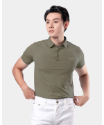 Áo Polo Nam Thể Thao Seamless Co Giãn 5003 - Xanh Rêu