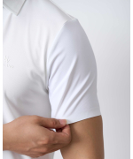 Áo Polo Nam Thể Thao Seamless Co Giãn 5003 - Trắng