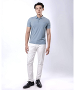 Áo Polo Nam Thể Thao Seamless 5004 - Xanh Nhạt