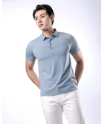 Áo Polo Nam Thể Thao Seamless 5004 - Xanh Nhạt
