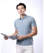 Áo Polo Nam Thể Thao Seamless 5004 - Xanh Nhạt