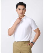 Áo Polo Nam Thể Thao Seamless 5004 - Trắng
