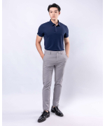 Áo Polo Thể Thao Nam Co Giãn 5006 - Xanh Tím Than