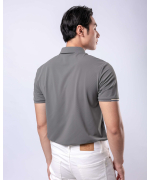 Áo Polo Thể Thao Nam Co Giãn 5006 - Ghi