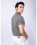 Áo Polo Thể Thao Nam Co Giãn 5006 - Ghi