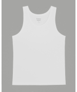 Áo Ba Lỗ Nam 3002 - Trắng