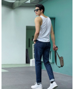 Áo Ba Lỗ Nam 5002 - Trắng