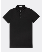 Áo Polo Nam Cotton Trơn 3002 - Đen 2