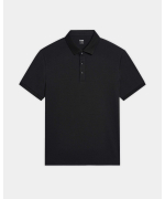 Áo Polo Nam Cotton Trơn 5005 - Đen