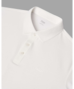 Áo Polo Nam Cotton Trơn 5005 - Trắng