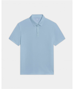 Áo Polo Nam Cotton Trơn 5005 - Xanh Nhạt