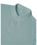 Áo Polo Nam Cotton Trơn 5005 - Xanh Nhạt 2