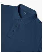Áo Polo Nam Cotton Trơn 5005 - Xanh Tím Than