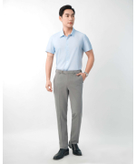 Áo Sơ Mi Ngắn Tay Nam Co Giãn 5012A