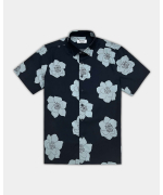 Áo Sơ Mi Ngắn Tay Nam Hawaii 5037 - Xanh