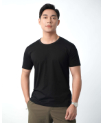 Áo Thun Nam Trơn 5007 - Đen