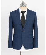 Áo Vest Nam Trơn 2027 - Xanh Đậm