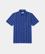 Áo Sơ Mi Ngắn Tay B0269 - Màu Xanh Cobalt Kẻ Caro