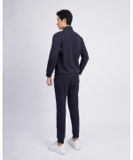Bộ Nỉ Nam Khóa Kéo 2003 - Xanh Tím Than
