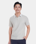 Áo Polo Nam Màu Be TS26A0432