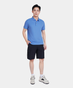 Áo Polo Nam Màu Xanh Nước Biển TS26A0160