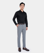 Áo Sơ Mi Dài Tay Nam Màu Đen  AS26A0309