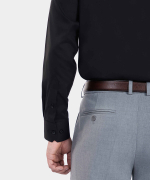 Áo Sơ Mi Dài Tay Nam Màu Đen  AS26A0309