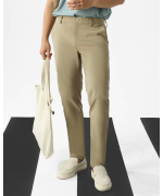 Quần Dài Kaki Nam Co Giãn 5003 - Nâu