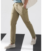 Quần Dài Kaki Nam Co Giãn 5003 - Nâu