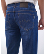 Quần Jeans Nam Màu Xanh Co Giãn 5001A