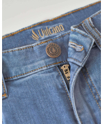 Quần Jeans Nam Màu Xanh Nhạt Co Giãn 5002A
