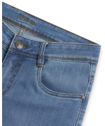 Quần Jeans Nam Màu Xanh Nhạt Co Giãn 5002A