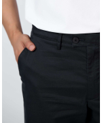 Quần Short Nam Trơn Cotton 5004 - Xanh Tím Than