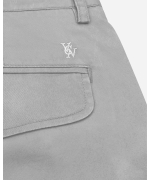 Quần Short Nam Trơn Cotton 5004 - Ghi