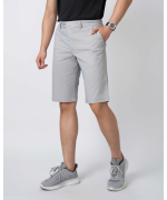 Quần Short Nam Trơn Cotton 5004 - Ghi