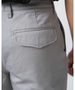 Quần Short Nam Trơn Cotton 5004 - Ghi