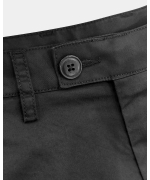 Quần Short Nam Trơn Cotton 5004 - Đen